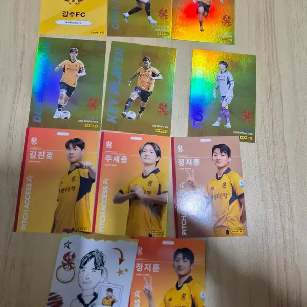 [BUNJANG] K League Panini Card Bundle Set / 26 K리그 파니니카드 광주 일괄