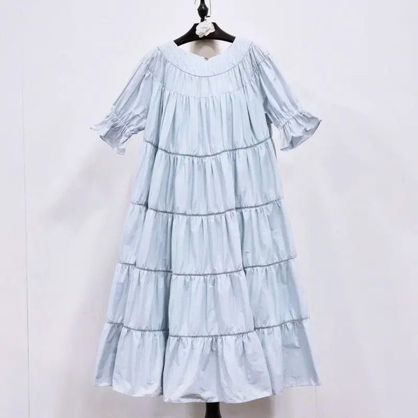 [BUNJANG] Hansstyle Tiered Ruffle Dress / 한스스타일 캉캉 티어드 원피스