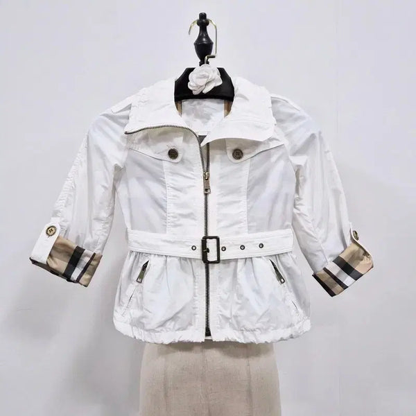 [BUNJANG] Burberry Kids Gold Button Trench Windbreaker 6Y / 버버리 키즈 골드버튼 트렌치 바람막이 6y