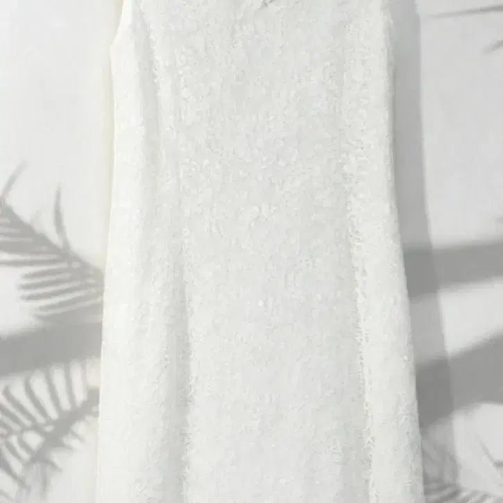 [BUNJANG] Catharinette Pearl Lace Dress Ivory / 까뜨리네트 화이트 펄 레이스 원피스 (새상품)