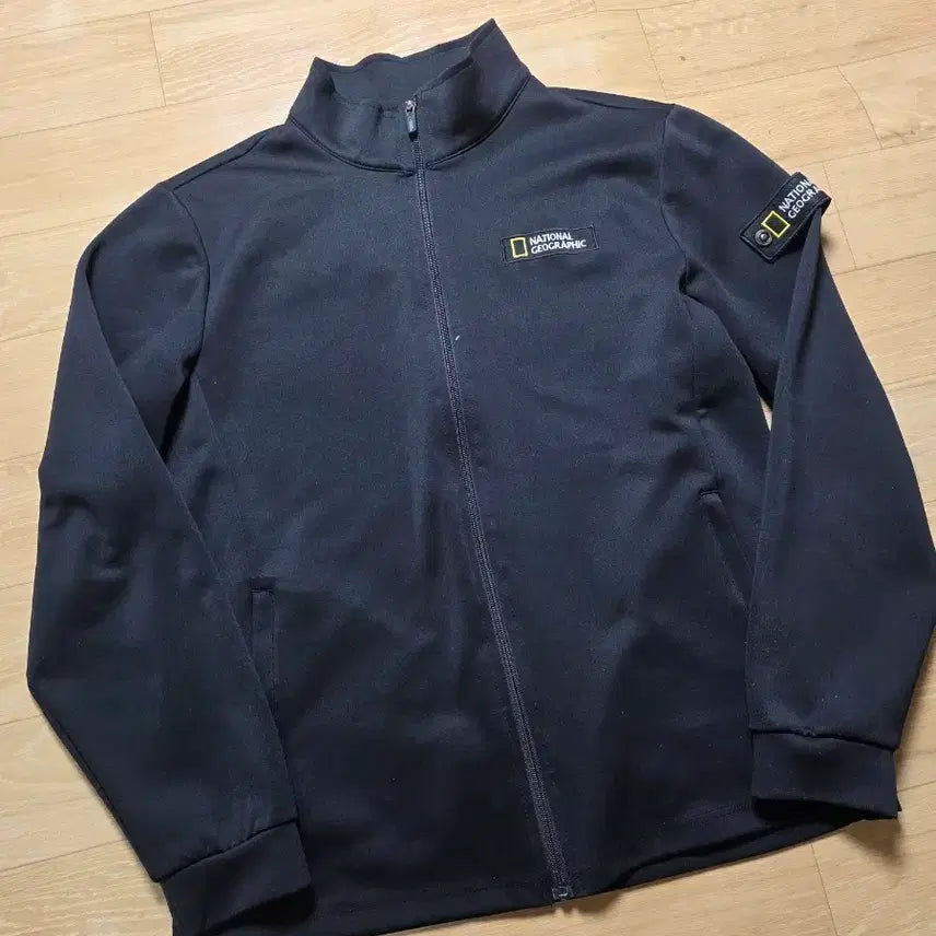 [BUNJANG] National Geographic Black Zip-Up Jacket XL (100) / XL) 내셔널지오그래픽 블랙 집업 자켓 100