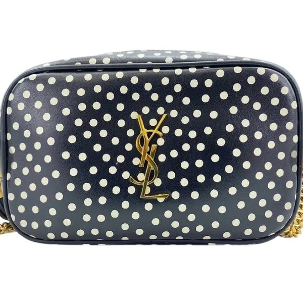 [BUNJANG] Saint Laurent Polka Dot Mini Crossbody Bag Luca Camera Bag / 생로랑 도트 미니 크로스백 루카메라백