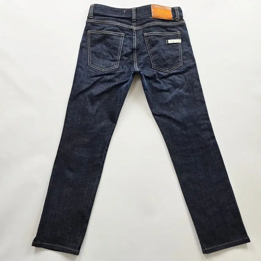 [BUNJANG] PLAC Slim Fit Stretch Jeans Dark Blue Denim Size 30 / 플랙진 청바지 슬림 스판 진청 데님 사이즈30 R6418