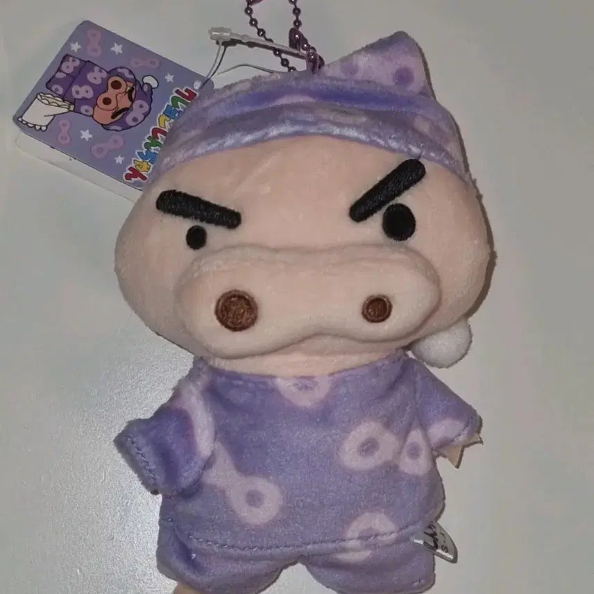 [BUNJANG] TREASURE Junkyu Crayon Shin-chan Pajamas Buriburi King Keychain / 짱구 잠옷 부리부리 대마왕 키링 준규 트레저