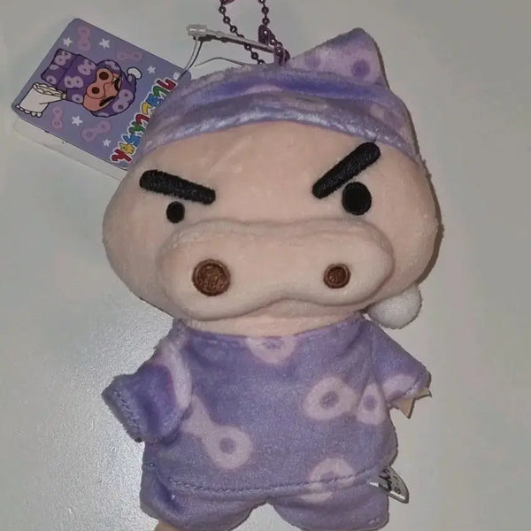 [BUNJANG] TREASURE Junkyu Crayon Shin-chan Pajamas Buriburi King Keychain / 짱구 잠옷 부리부리 대마왕 키링 준규 트레저