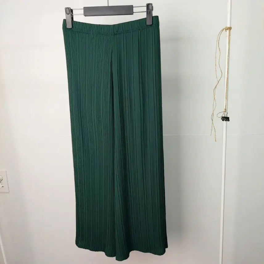 [BUNJANG] Yoits Pleated Pants Free Size / 요이츠 플리츠 팬츠 여성Free 6G3