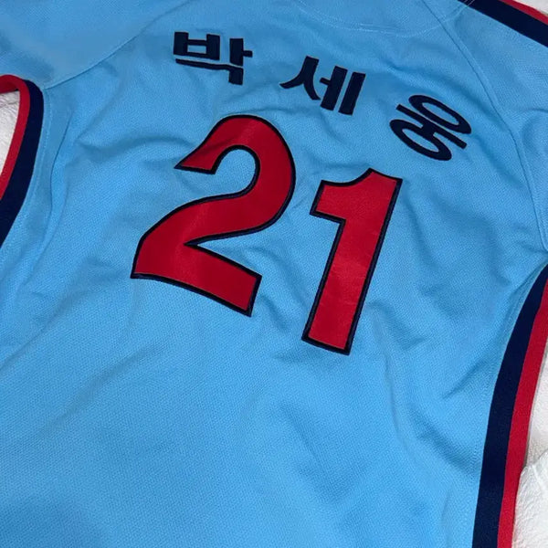 [BUNJANG] Lotte Champions Away Professional Uniform Park Se Woong / 롯데 챔피언 원정 프로페셔널 유니폼 박세웅
