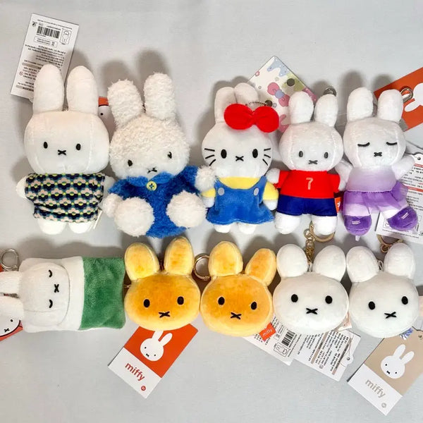 [BUNJANG] Miffy Plush Keychain Collection / 정품 미피 인형 키링 키티 미피, 축구 미피, 피겨 미피, 빵 미피 등