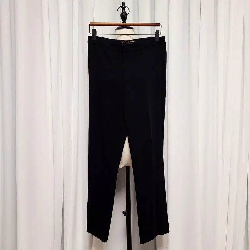 [BUNJANG] Ralph Lauren Black Label Summer Wool Black Pants / 랄프로렌 블랙라벨 여름 울 블랙 팬츠