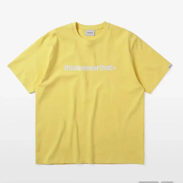[BUNJANG] thisisneverthat T Logo Short Sleeve T-shirt Lemon S / 디스이즈네버댓 T로고 반팔티 레몬 S