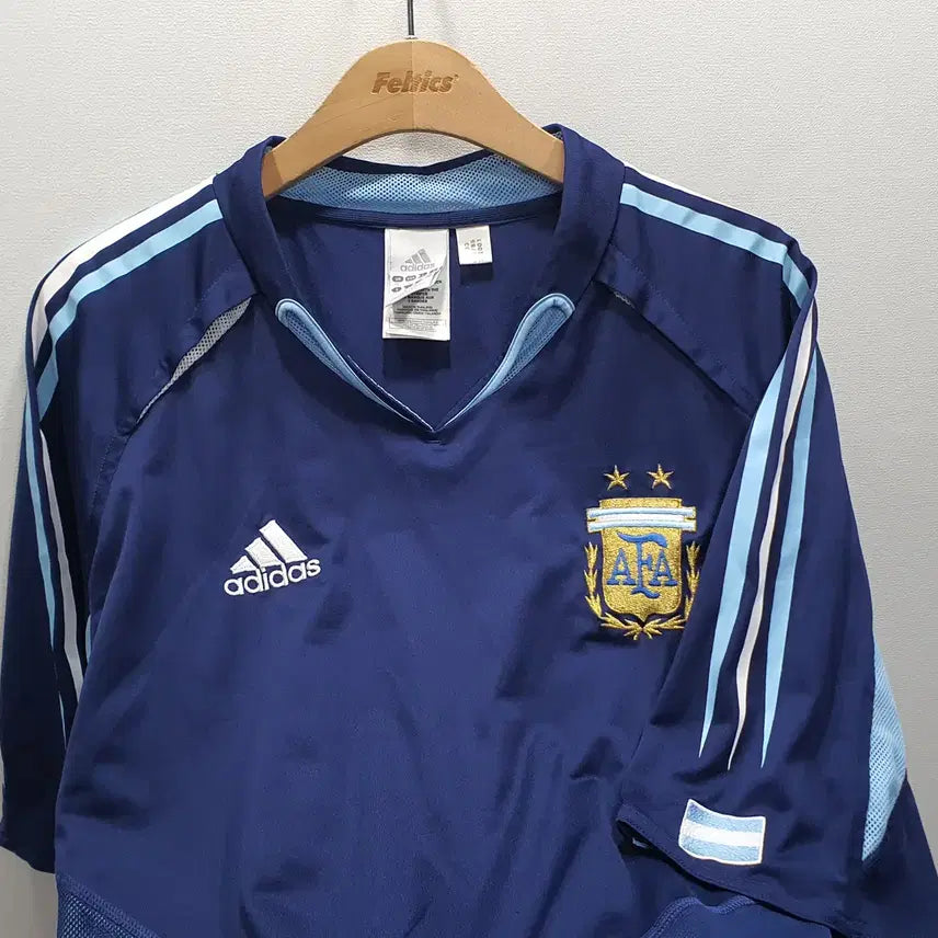 [BUNJANG] Argentina Away Football Jersey XL / 04 05 아르헨티나 어웨이 유니폼 XL (가로61 앞76 뒤85)