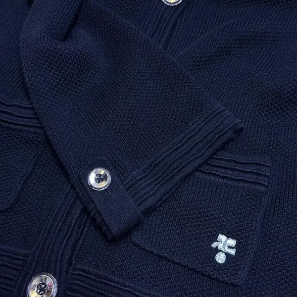 [BUNJANG] Courreges Logo Y2K Cardigan / COURREGES 쿠레쥬 로고 y2k 후드 거디건