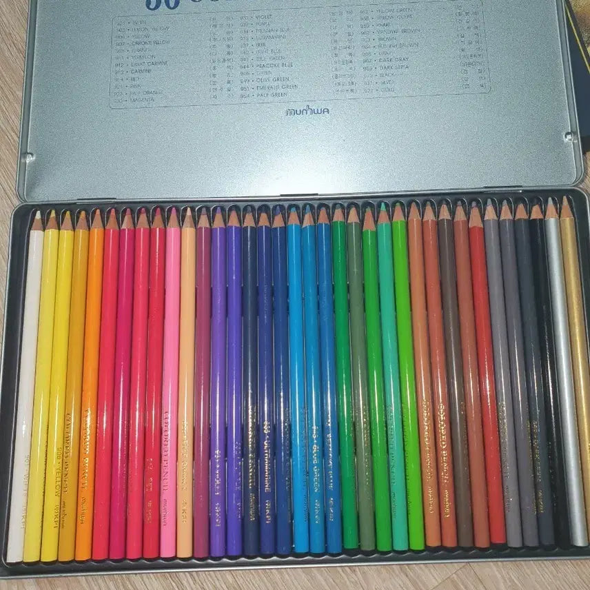 [BUNJANG] Munhwa Colored Pencils 36 Colors / 문화 색연필 36