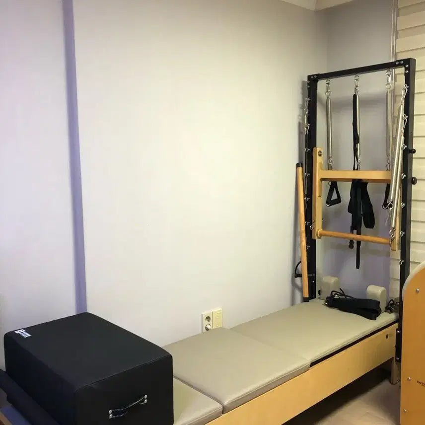 [BUNJANG] Pilates Home Combo Reformer with Cadillac and Wood Bar / 필라테스 홈 콤비리포머