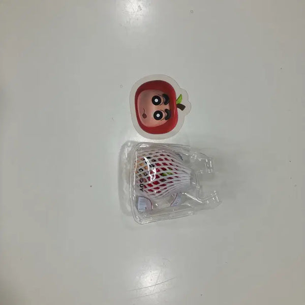 [BUNJANG] Crayon Shin-chan Fruit Face Gacha Figure - Apple / [개봉] 짱구 과일 얼굴 가챠 피규어 사과 짱구