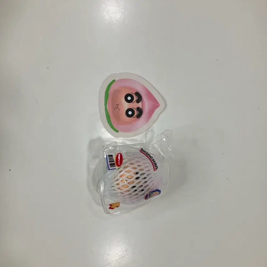 [BUNJANG] Crayon Shin-chan Fruit Face Gacha Figure - Peach / [개봉] 짱구 과일 얼굴 가챠 피규어 복숭아 짱구
