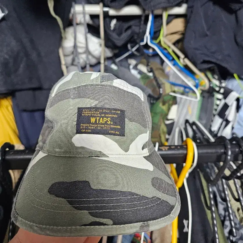 [BUNJANG] WTAPS 16AW White Camo Camp Cap / 더블탭스 16시즌 화이트카모 캠프캡