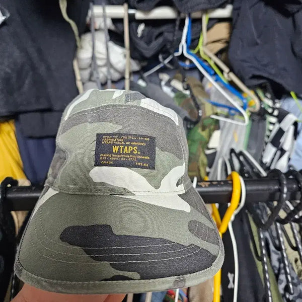 [BUNJANG] WTAPS 16AW White Camo Camp Cap / 더블탭스 16시즌 화이트카모 캠프캡