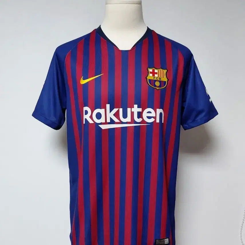 [BUNJANG] Nike FC Barcelona Luis Suárez 18-19 Authentic Home Jersey (L) / 나이키 어센틱 18-19 시즌 FC 바르셀로나 수아레스  홈 유니폼(L)