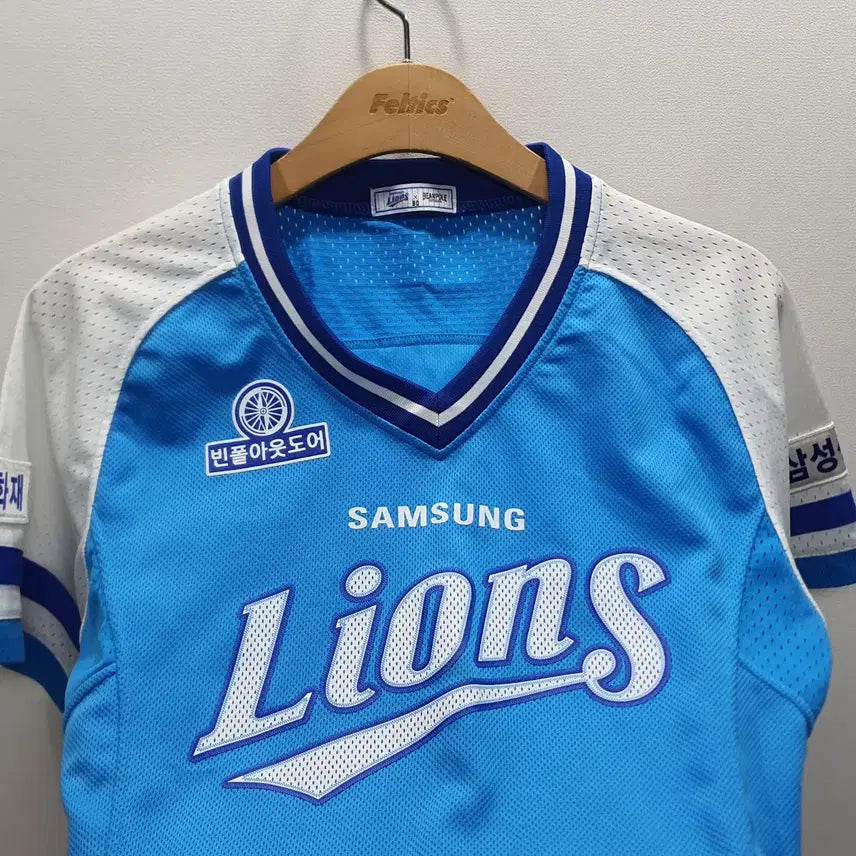 [BUNJANG] Beanpole Samsung Lions Koo Ja-wook Baseball Jersey Size 80 / 빈폴삼성라이온즈 구자욱 유니폼 80사이즈