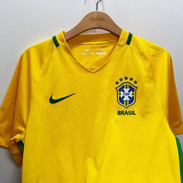 [BUNJANG] Brazil 16/17 Home Jersey Size 95 / 16 17 브라질 홈 유니폼 95사이즈 (가로50 세로73)