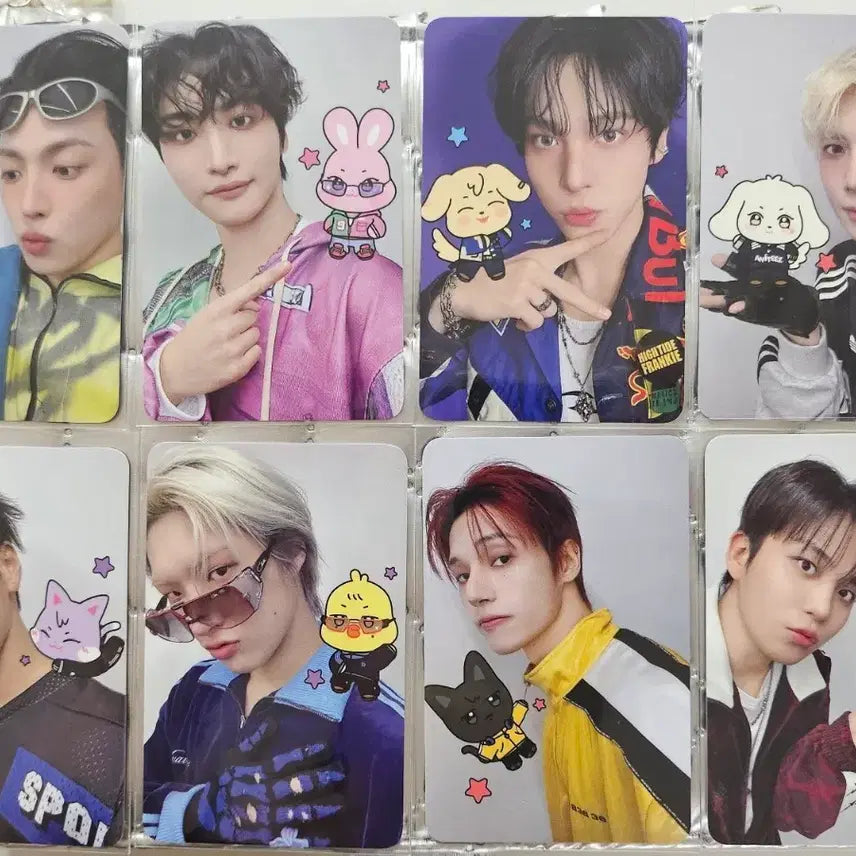 [BUNJANG] ATEEZ ANITEEZ IN COLOR Popup Trading Card Set 5 / 에이티즈 애니티즈 팝업 트레카 5번 랜덤 트레이딩 카드set