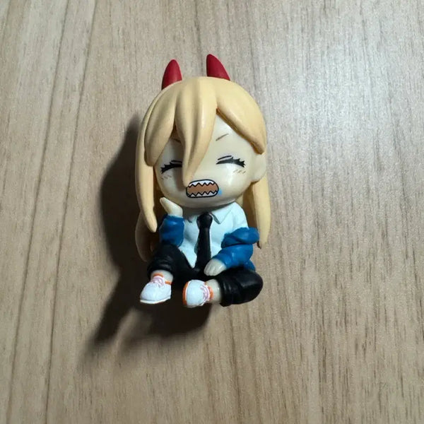 [BUNJANG] Chainsaw Man Power Shoulder Cushion Gacha Figure (Unsealed) / [개봉] 체인소맨 어깨쿵 파워 피규어 가챠