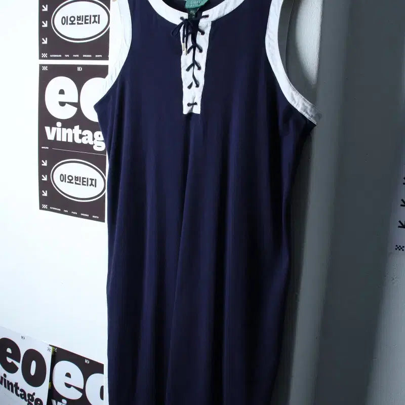 [BUNJANG] Polo Ralph Lauren Short Sleeve Dress (XL-2XL) / W(XL-2XL) 폴로 랄프로렌 반팔 티셔츠 원피스 민소매-H34290