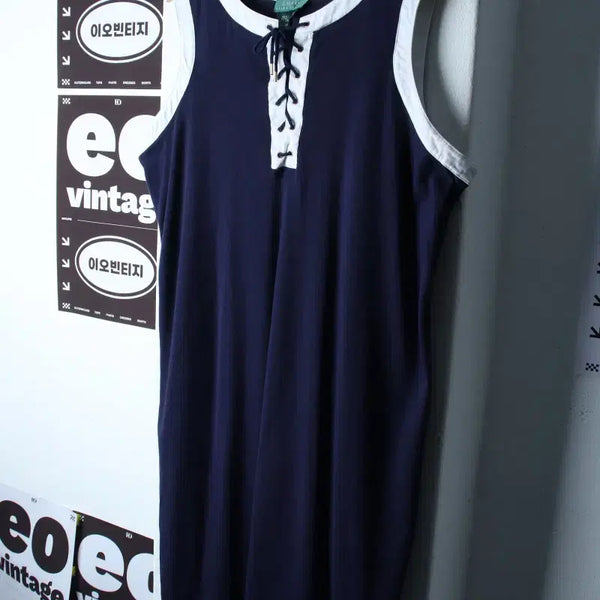 [BUNJANG] Polo Ralph Lauren Short Sleeve Dress (XL-2XL) / W(XL-2XL) 폴로 랄프로렌 반팔 티셔츠 원피스 민소매-H34290