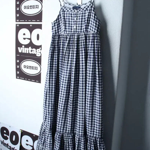 [BUNJANG] Polo Ralph Lauren Short Sleeve T-Shirt Dress / W(XS-S) 폴로 랄프로렌 반팔 티셔츠 원피스 민소매-H34291