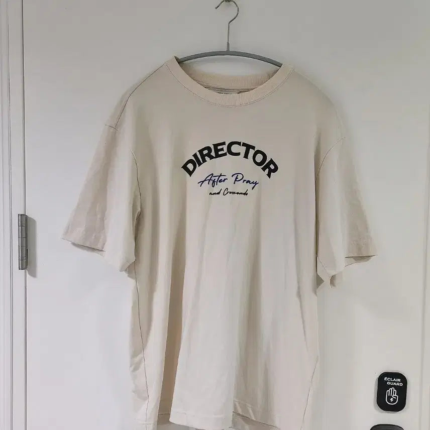 [BUNJANG] After Pray Director T-shirt Cream / L) 애프터프레이 디렉터 티셔츠 크림