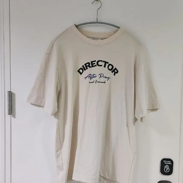 [BUNJANG] After Pray Director T-shirt Cream / L) 애프터프레이 디렉터 티셔츠 크림