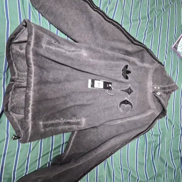 [BUNJANG] Adidas x Thug Club Hoodie L / 아디다스 떠그클럽 후드 L