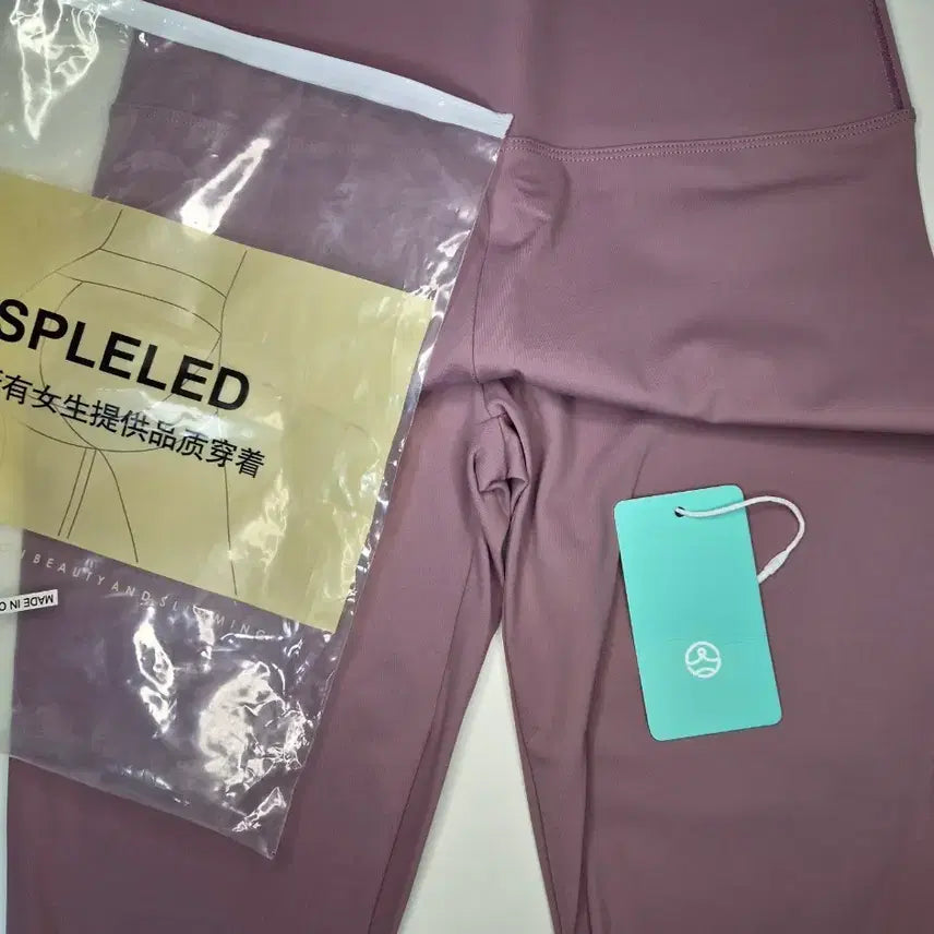 [BUNJANG] SPLELED Women's 4-Part Leggings Pink / 새상품 SPLELED 여성 레깅스 핑크