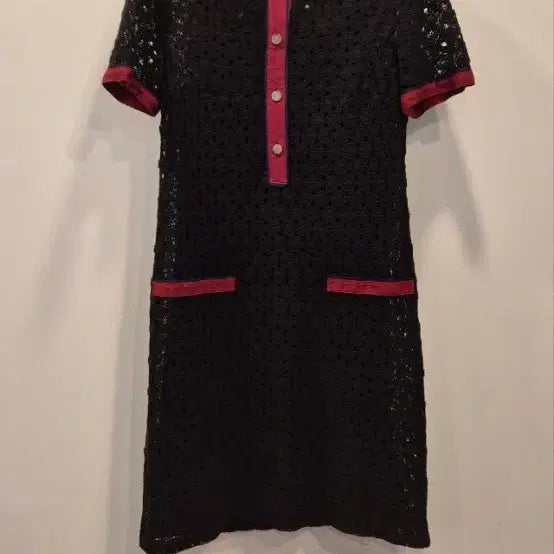 [BUNJANG] Maje Lace Mini Dress Black / 마쥬 1 레이스 미니 원피스