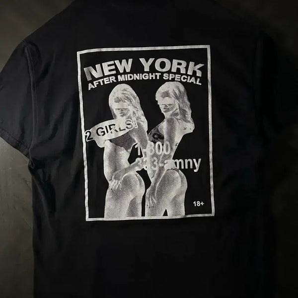[BUNJANG] Vintage 00s Hot Girl Sexy Graphic T-Shirt / 00s 빈티지 핫걸 섹시프린팅 티셔츠