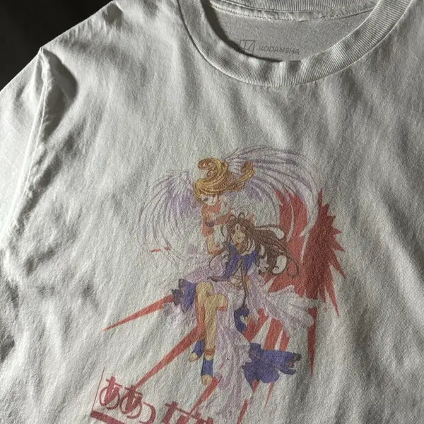 [BUNJANG] 2000s Ah! My Goddess Animation T-Shirt / 00s 빈티지 오나의 여신님 애니메이션 티셔츠