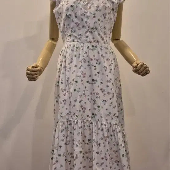 [BUNJANG] Claudie Pierlot Floral Print Long Dress Size 36 / 끌로디피에로 잔꽃무늬 롱 원피스 36