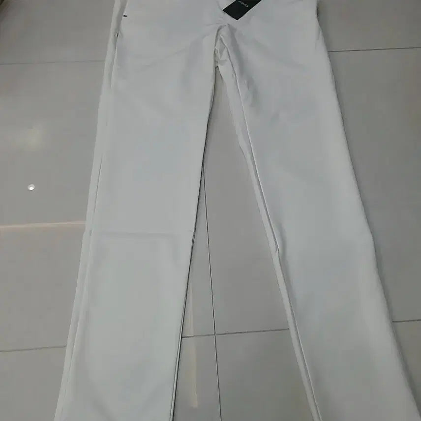 [BUNJANG] PING Men's White Golf Pants Size 86 / 핑(정품) 골프바지 흰색 86
