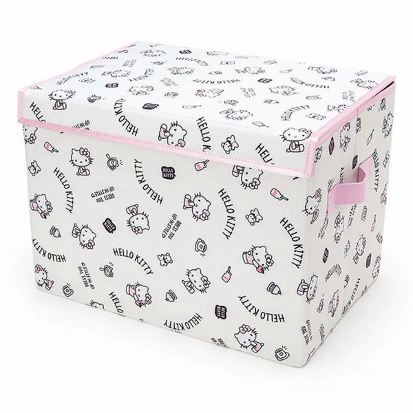 [BUNJANG] Sanrio Hello Kitty Folding Storage Box Set / 정품)고전핑크키티접이식수납함정리함