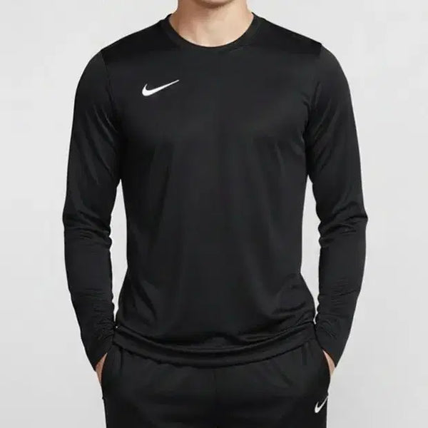 [BUNJANG] Nike Dri-FIT Park VII Men's Long Sleeve Jersey (Black) - Size 110 / 나이키 드라이핏 파크7 남성 저지  긴팔티(110)슬림핏 (새상품)