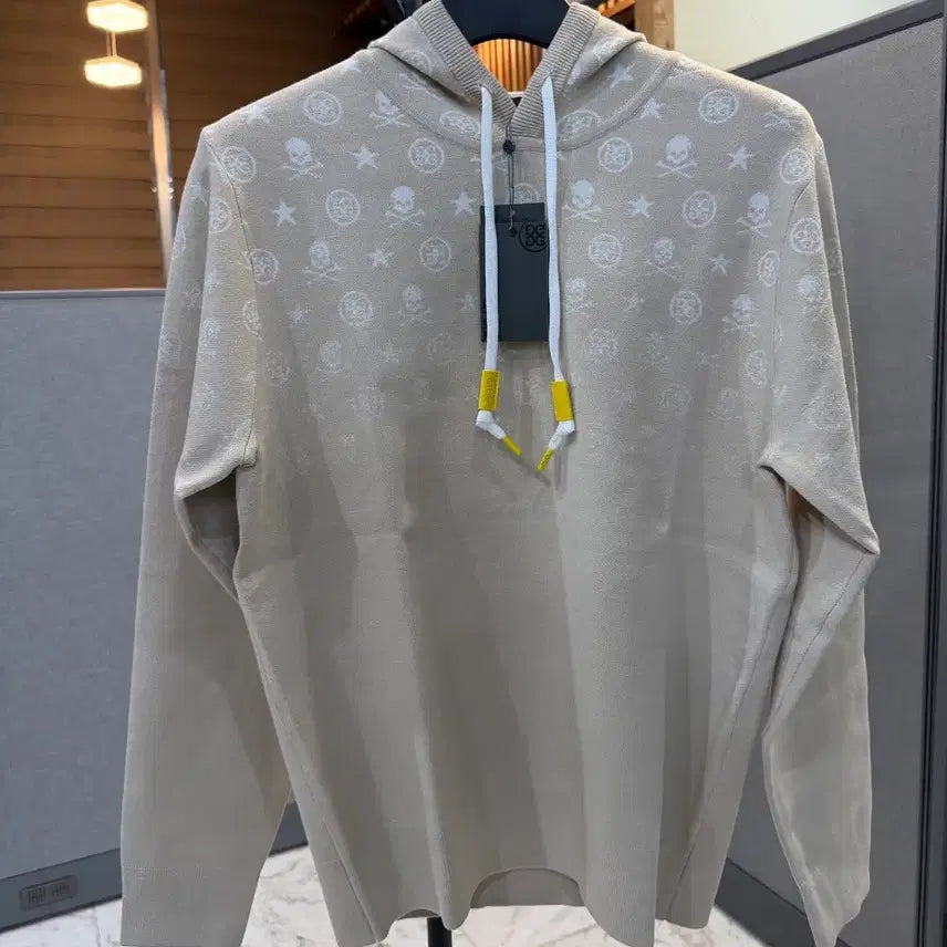 [BUNJANG] Men's Golf Hooded Knit T-Shirt L (100) / 남성 골프 후드니트티