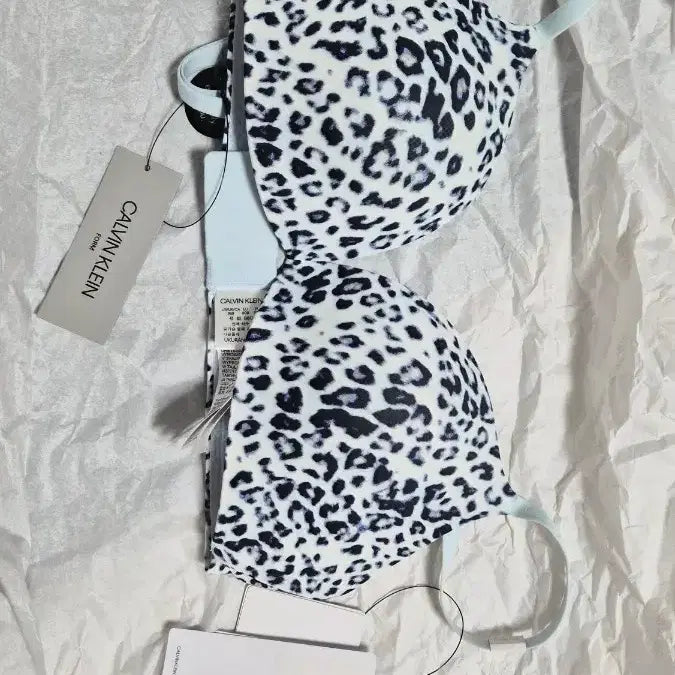 [BUNJANG] Calvin Klein Leopard Print Bra - 36B (New with Tags) / (새상품) 정품 CK 브라 36B