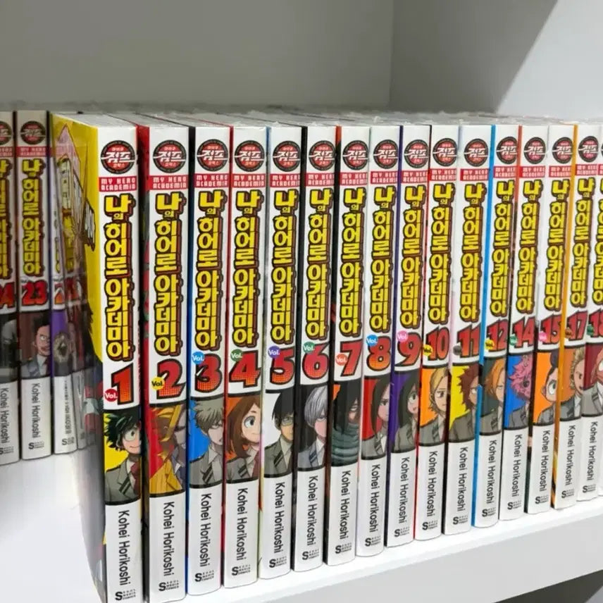 [BUNJANG] My Hero Academia Complete Manga Set / 나의 히어로 아카데미아 만화 전권 팝니다!