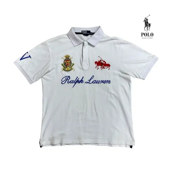 [BUNJANG] Polo Ralph Lauren Chief Keef Big Pony Collar Short Sleeve T-Shirt / 폴로 치프키프 빅포니 카라 반팔 티셔츠