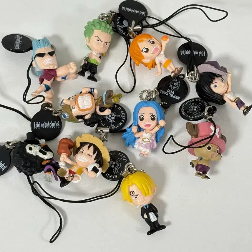 [BUNJANG] One Piece Classic Keychain Set / 원피스 고전 키링 세트