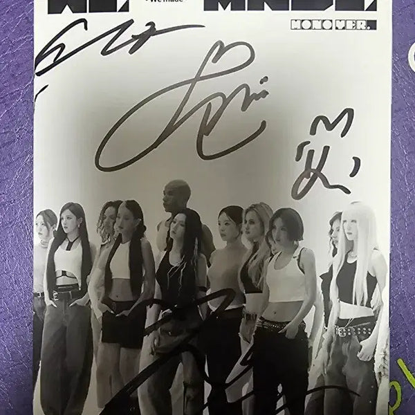 [BUNJANG]  (G)I-DLE 9th Mini Album 'WE MADE' Signed Album / 아이들 I-DLE 비매 싸인앨범