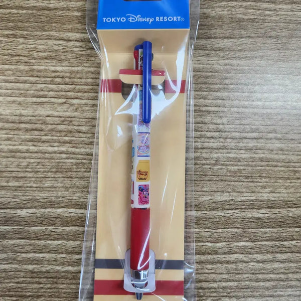 [BUNJANG] Tokyo Disneyland Juice Up 3 3-Color Ballpoint Pen (0.4mm) / 도쿄 디즈니랜드 3색 펜 (쥬스업 3)