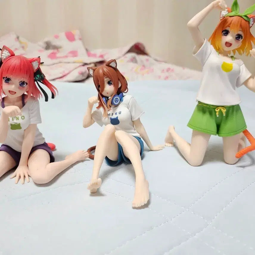 [BUNJANG] The Quintessential Quintuplets Noodle Stopper Figures (Set of 3) / 5등분의 신부 누들스토퍼 3종