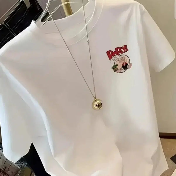 [BUNJANG] Popeye Character T-Shirt (L, XL) / 새상품) 뽀빠이 캐릭터 티셔츠 (L,XL)